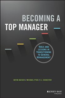 Book cover: Becoming A Top Manager, by Kevin Kaiser (preview)