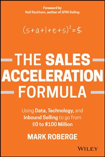 Book cover: The Sales Acceleration Formula, by Mark Roberge (preview)