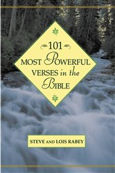 Book cover: 101 Most Powerful Verses in the Bible, by Steven Rabey (preview)