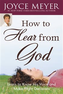 Book cover: How to Hear from God, by Joyce Meyer (preview)