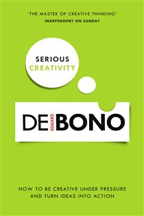 Book cover: Serious Creativity, by Edward de Bono (preview)