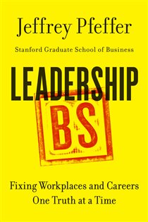 Book cover: Leadership BS, by Jeffrey Pfeffer (preview)