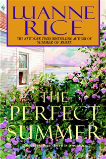 Book cover: The Perfect Summer (Book 4 of Hubbard's Point) by Luanne Rice (preview)