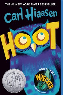 Book cover: Hoot, by Carl Hiaasen (preview)