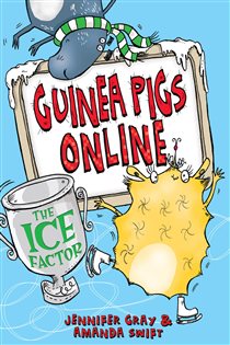 Book cover: The Ice Factor (Book 3 of Guinea Pigs Online) by Amanda Swift (preview)