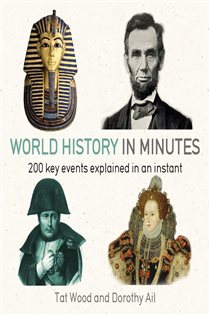 Book cover: World History in Minutes, by Dorothy Ail (preview)