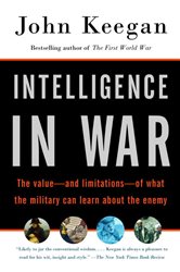 Book cover: Intelligence in War, by John Keegan (preview)