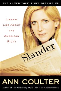 Book cover: Slander, by Ann Coulter (preview)