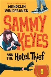 Book cover: Sammy Keyes and the Hotel Thief (Book 1 of Sammy Keyes) by Wendelin Van Draanen (preview)