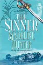 Book cover: The Sinner (Book 4 of Seducer) by Madeline Hunter (preview)