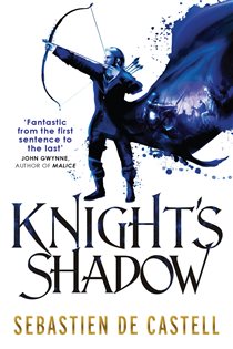 Book cover: Knight's Shadow (Book 2 of The Greatcoats) by Sebastien de Castell (preview)