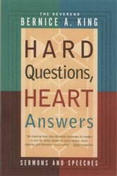 Book cover: Hard Questions, Heart Answers, by Bernice A. King (preview)