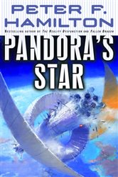 Book cover: Pandora's Star (Book 1 of The Commonwealth Saga) by Peter F. Hamilton (preview)