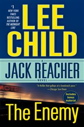 Book cover: The Enemy (Book 8 of Jack Reacher) by Lee Child (preview)
