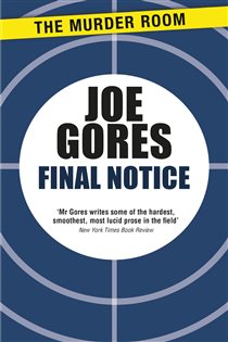 Book cover: Final Notice, by Joe Gores (preview)