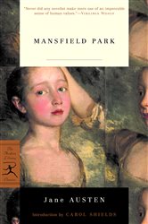 Book cover: Mansfield Park, by Jane Austen (preview)