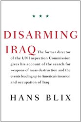 Book cover: Disarming Iraq, by Hans Blix (preview)