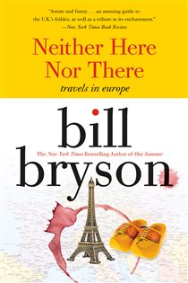 Book cover: Neither here nor there, by Bill Bryson (preview)
