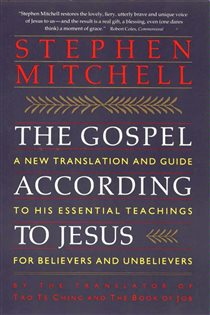 Book cover: The Gospel According to Jesus, by Stephen Mitchell (preview)