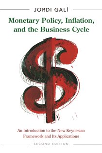 Book cover: Monetary Policy, Inflation, and the Business Cycle, by Jordi Galí (preview)