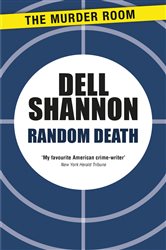 Book cover: Random Death, by Dell Shannon (preview)