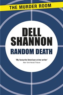 Book cover: Random Death, by Dell Shannon (preview)