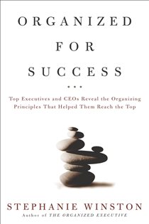 Book cover: Organized for Success, by Stephanie Winston (preview)