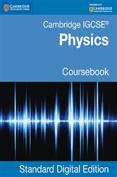 Book cover: Cambridge IGCSE® Physics Digital Edition Coursebook, by David Sang (preview)