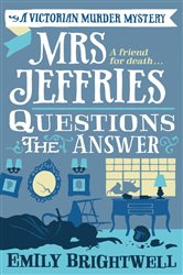 Book cover: Mrs Jeffries Questions the Answer, by Emily Brightwell (preview)