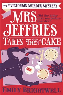 Book cover: Mrs Jeffries Takes The Cake, by Emily Brightwell (preview)