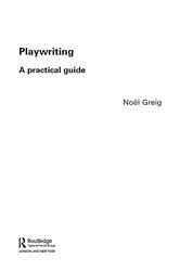 Book cover: Playwriting, by Noël Greig (preview)