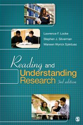 Book cover: Reading and Understanding Research, by Lawrence F. Locke (preview)