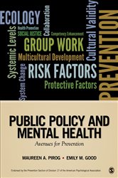 Public Policy and Mental Health: Avenues for Prevention