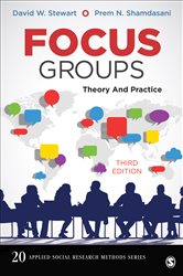 Focus Groups: Theory and Practice