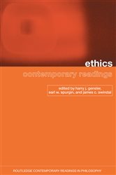Book cover: Ethics: Contemporary Readings, edited by Harry Gensler (preview)