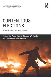 Book cover: Contentious Elections, edited by Pippa Norris (preview)