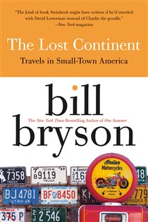 Book cover: The Lost Continent, by Bill Bryson (preview)