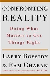 Book cover: Confronting Reality, by Larry Bossidy (preview)