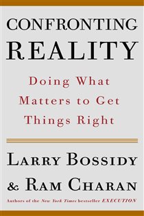 Book cover: Confronting Reality, by Larry Bossidy (preview)