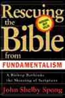 Book cover: Rescuing the Bible from Fundamentalism, by John Shelby Spong (preview)
