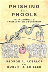 Book cover: Phishing for Phools, by George A. Akerlof (preview)