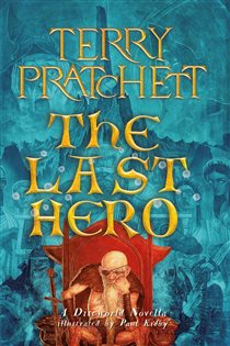 Book cover: The Last Hero, by Terry Pratchett (preview)