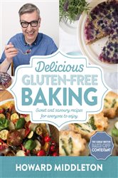Book cover: Delicious Gluten-Free Baking, by Howard Middleton (preview)