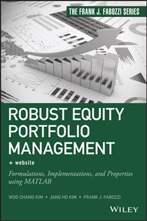 Book cover: Robust Equity Portfolio Management, by Woo Chang Kim (preview)