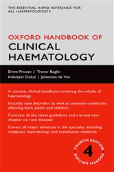 Book cover: Oxford Handbook of Clinical Haematology, by Drew Provan (preview)