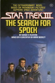 Book cover: Star Trek III: The Search for Spock, by Vonda N. McIntyre (preview)