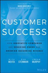 Book cover: Customer Success, by Nick Mehta (preview)