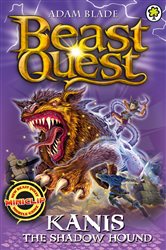 Book cover: Kanis the Shadow Hound (Book 90 of Beast Quest) by Adam Blade (preview)