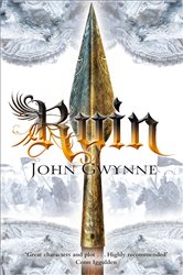 Book cover: Ruin, by John Gwynne (preview)