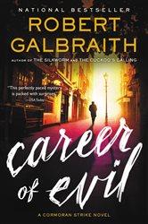 Book cover: Career of Evil (Book 3 of A Cormoran Strike Novel) by Robert Galbraith (preview)